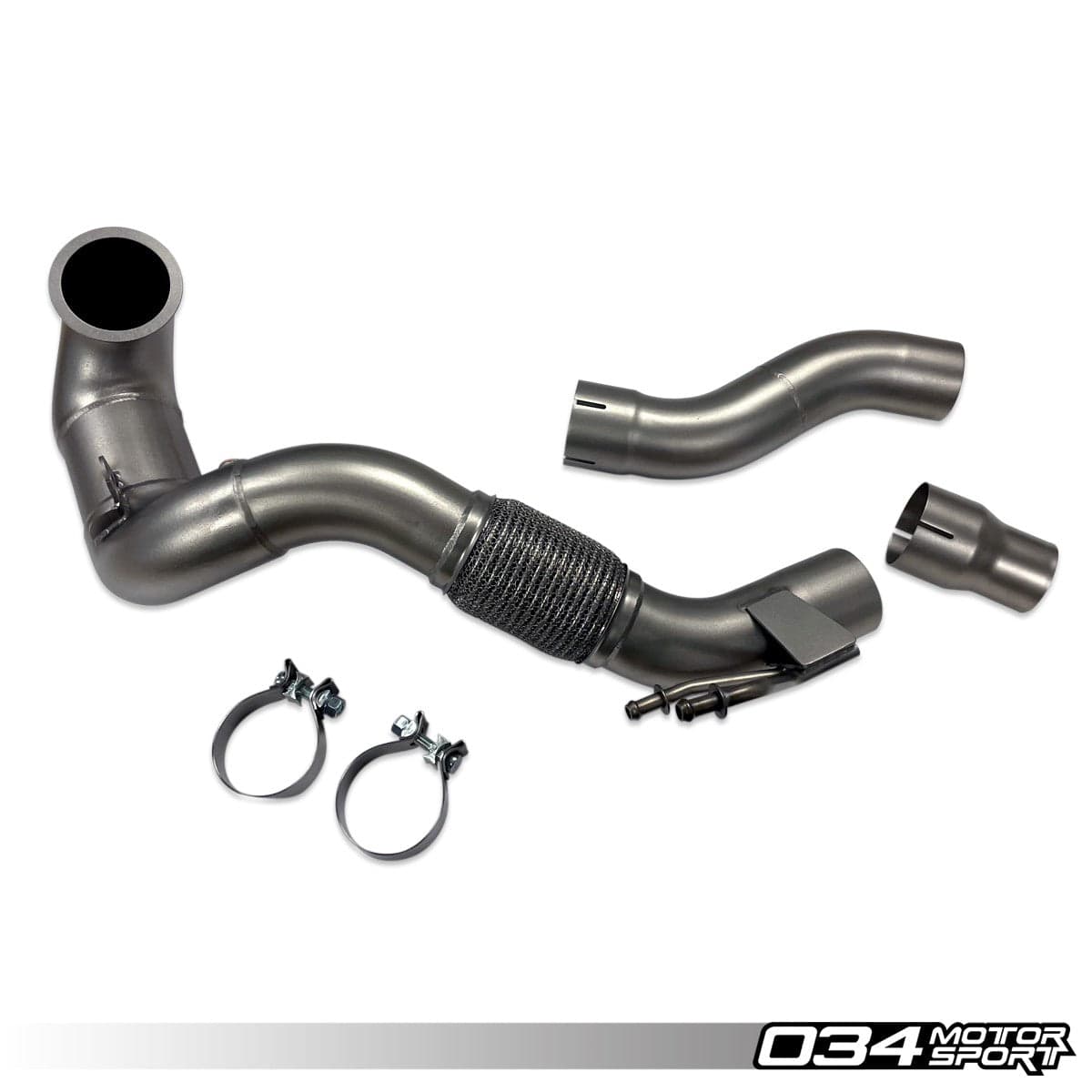 034Motorsport Audi VW EA888 MQB 8V.5 MK7.5 Cast Stainless Steel Performance Downpipe (Inc. S3, RS3, Golf GTI & Golf R)