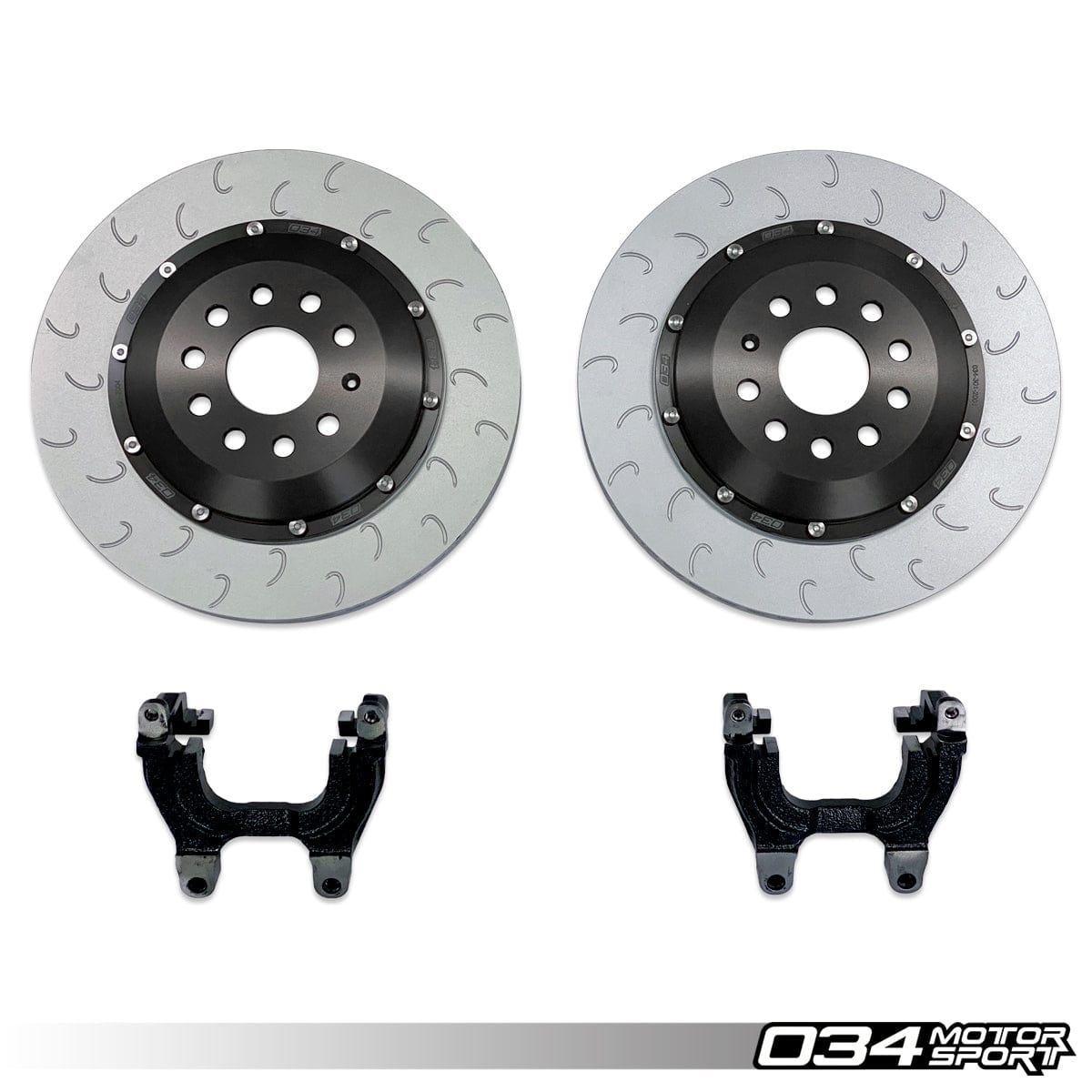 034Motorsport Audi VW MQB 350mm Floating Rear Brake Rotors (Inc. MK7 Golf GTI, MK7 Golf R, 8S TT & 8V S3)