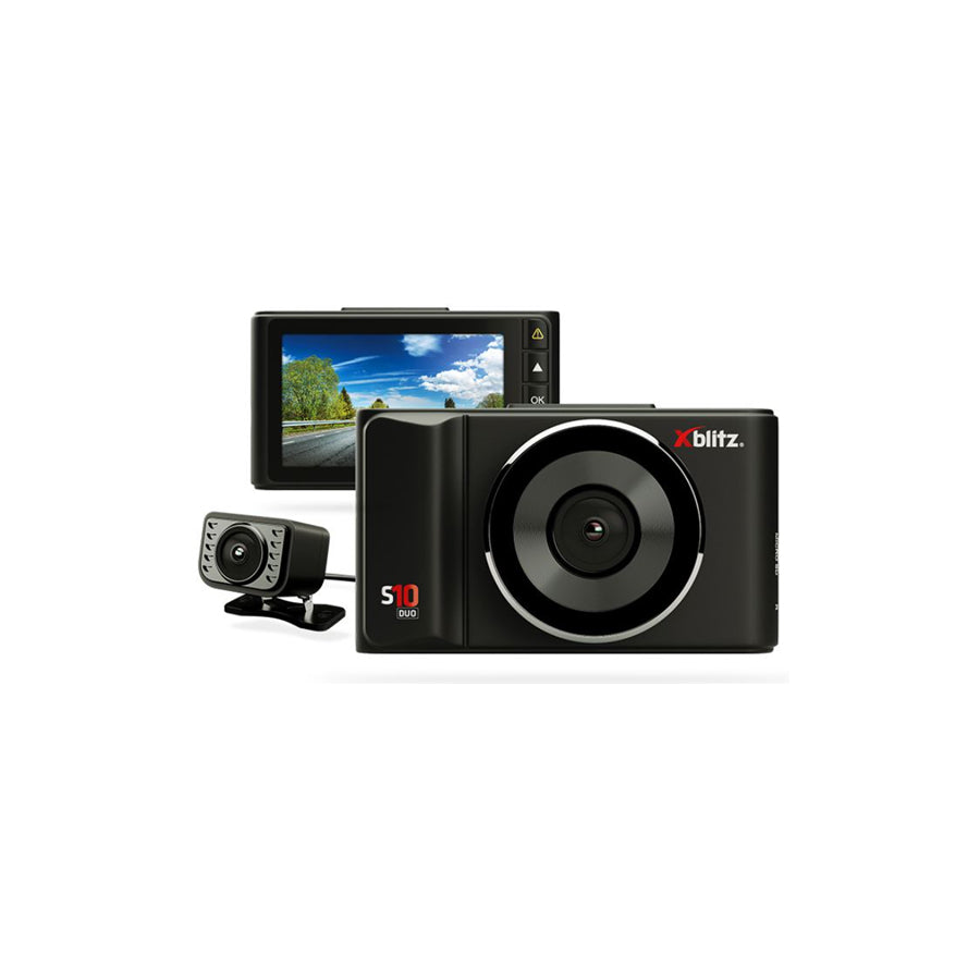 XBLITZ S10 DUO Dash cam 2,4 Inch, 1920 x 1080 , Viewing Angle 150 / 120?