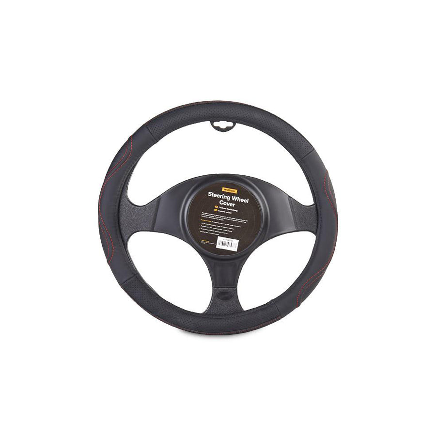 RIDEX 4791A0133 Steering wheel cover Black, ?: 37-39cm