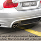 Rieger 00053406 BMW 3 Series E90 E91 Rear Diffuser