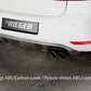 Rieger 00088145 VW Mk6 Golf Rear Diffuser