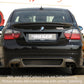 Rieger 00053406 BMW 3 Series E90 E91 Rear Diffuser for Twin Tailpipe Left & Right -  Matte Black