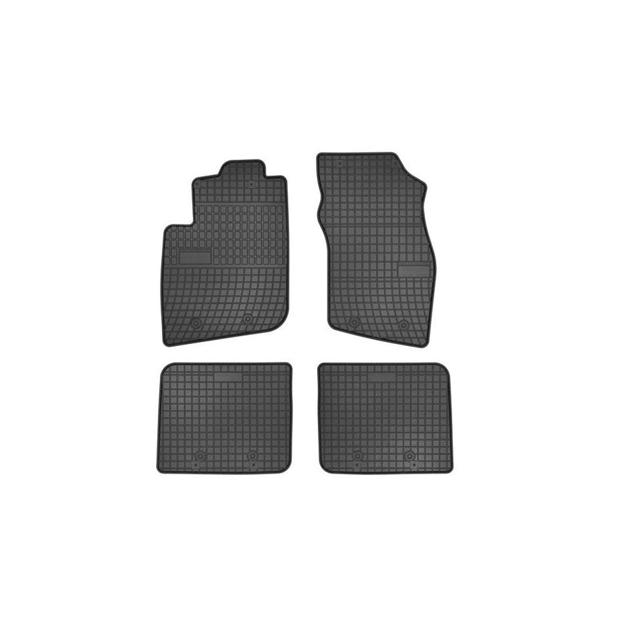 FROGUM Tailored 0941 Floor mat set Elastomer, Front and Rear, Quantity: 4, Black, (LHD)
