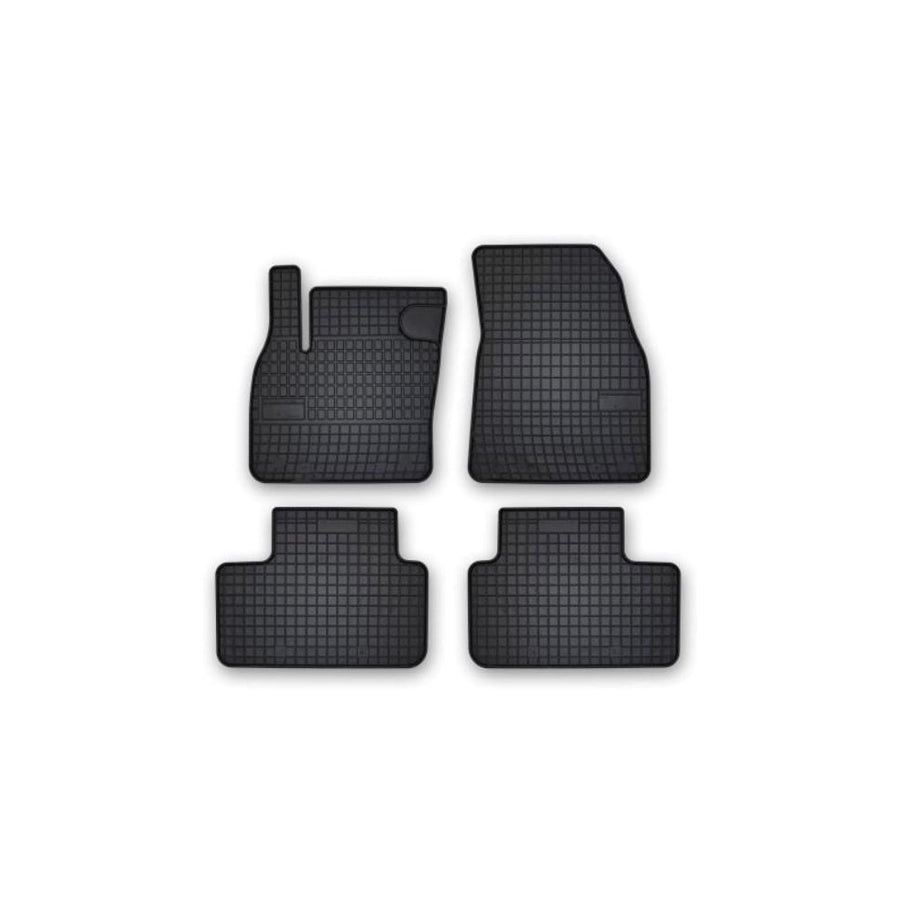 FROGUM Tailored 402454 Floor mat set for VOLVO XC40 (536) Elastomer, Front and Rear, Quantity: 4, Black, (LHD)