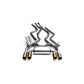 Agency Power BMW F80 M3 & F82 F83 M4 Cat-Back Exhaust
