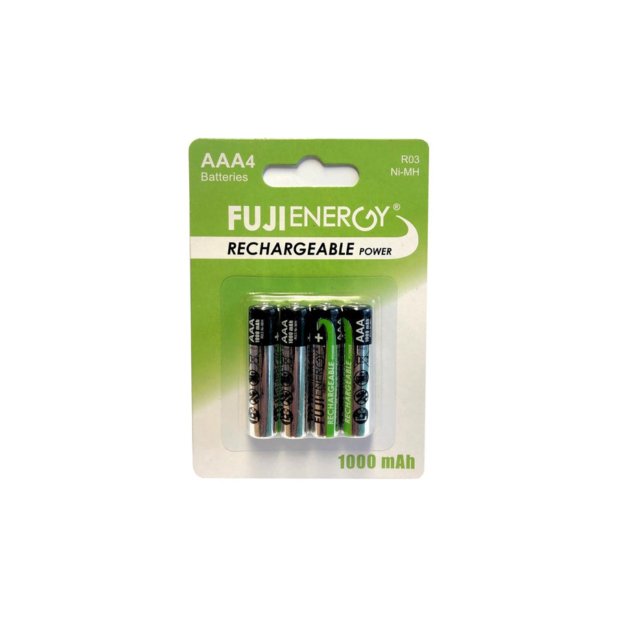 R03 Fuji Energy Rechargeable AAA 1000 mAh