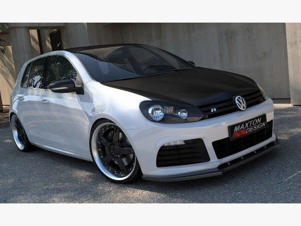 Maxton Design VW-GO-6-R-FD1T Front Splitter VW Golf MK6 r | Duco Car Parts UK Car Parts