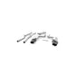 MillTek Audi B7 RS4 Valved & Non-Resonated Cat-Back Exhaust