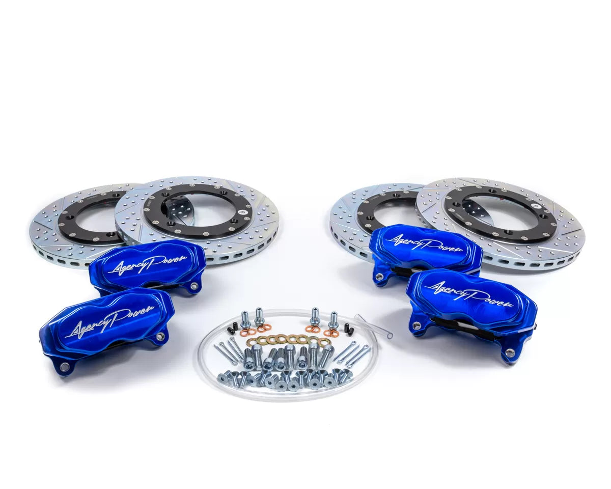 Agency Power AP-BRP-X3-460-BLU Big Brake Kit Front and Rear Blue Ice Can-Am Maverick X3 Turbo | Duco Car Parts UK Car Parts