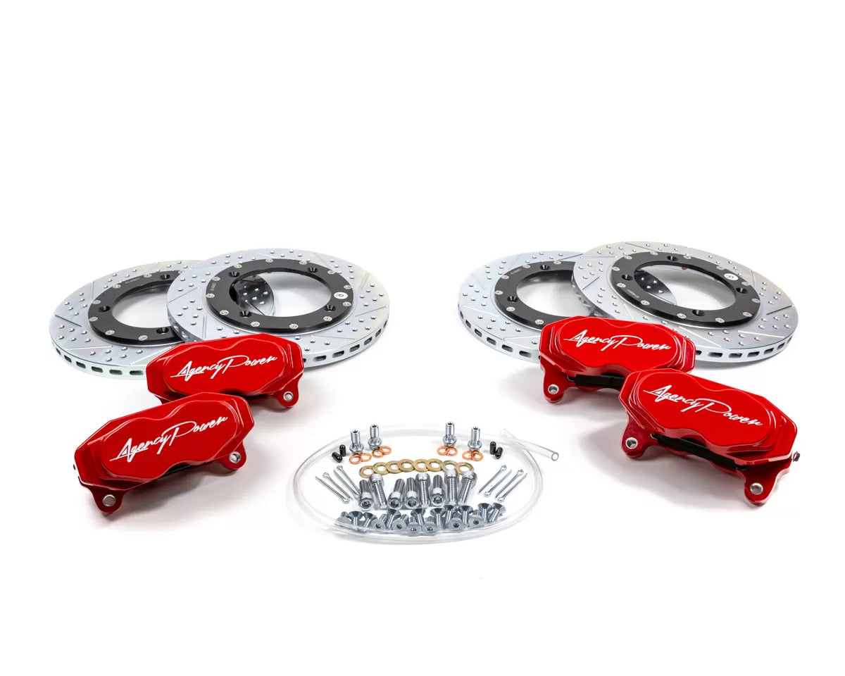 Agency Power AP-BRP-X3-460-RD Big Brake Kit Front and Rear Red Can-Am Maverick X3 Turbo | Duco Car Parts UK Car Parts