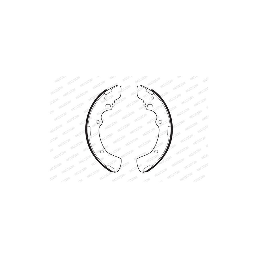 FERODO PREMIER FSB329 Brake Shoe Set
