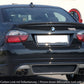Rieger 00053406 BMW 3 Series E90 E91 Rear Diffuser for Twin Tailpipe Left & Right -  Matte Black