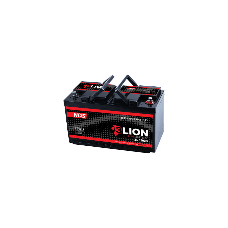 NDS Energy 3Lion Lithium 12V 100Ah Leisure Battery LiFePO4 - L-100B | Duco Car Parts UK Car Parts