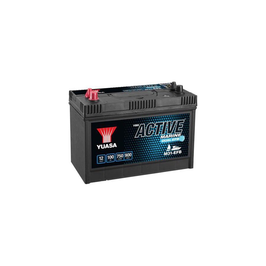 Yuasa M31-100S 12v 100Ah YBX Active Marine Battery