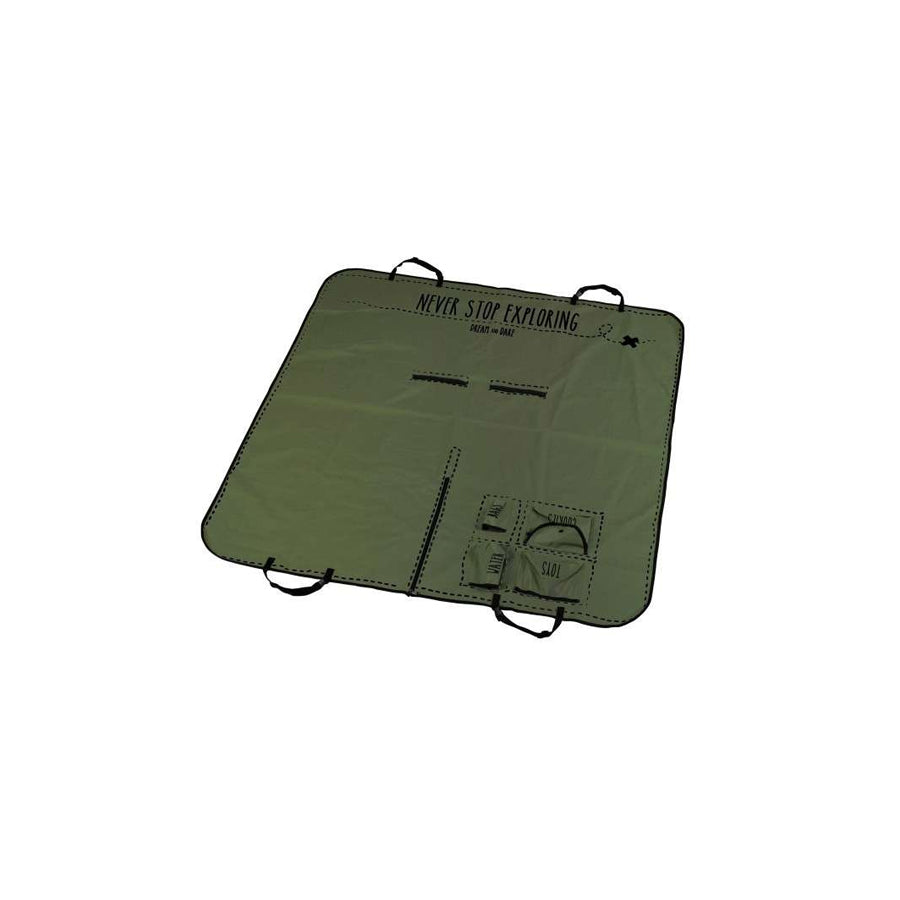 EBI D&D en Route 665-437599 Pet car protector Dark green