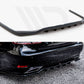 Maxton Design LE-LS-4F-RD1T Central Rear Splitter (w/ Vertical Bars) Lexus LS MK4 Facelift | Duco Car Parts UK Car Parts