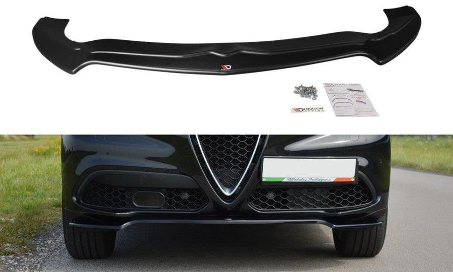 Maxton Design AL-ST-1-FD1T Front Splitter V.1 Alfa Romeo Stelvio | Duco Car Parts UK Car Parts