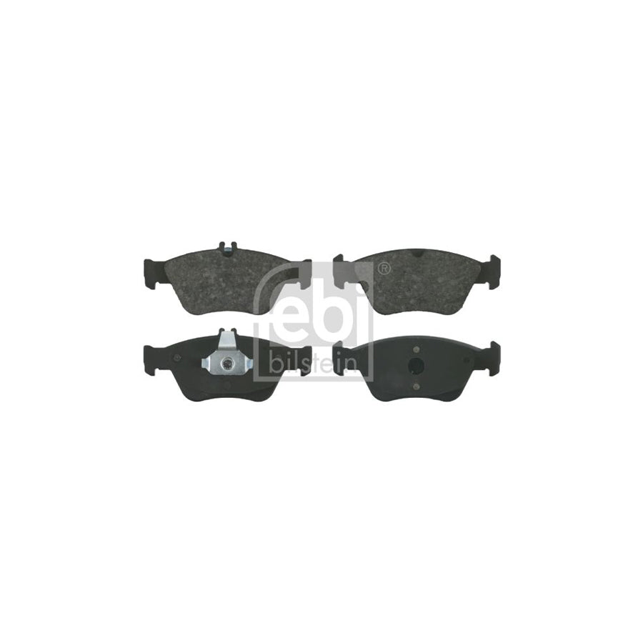 Febi Bilstein 16027 Brake Pad Set Front Axle Prepared For Wear Indicator