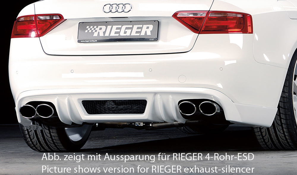 Rieger 00055410 Audi B8 B81 A5 Rear Diffuser