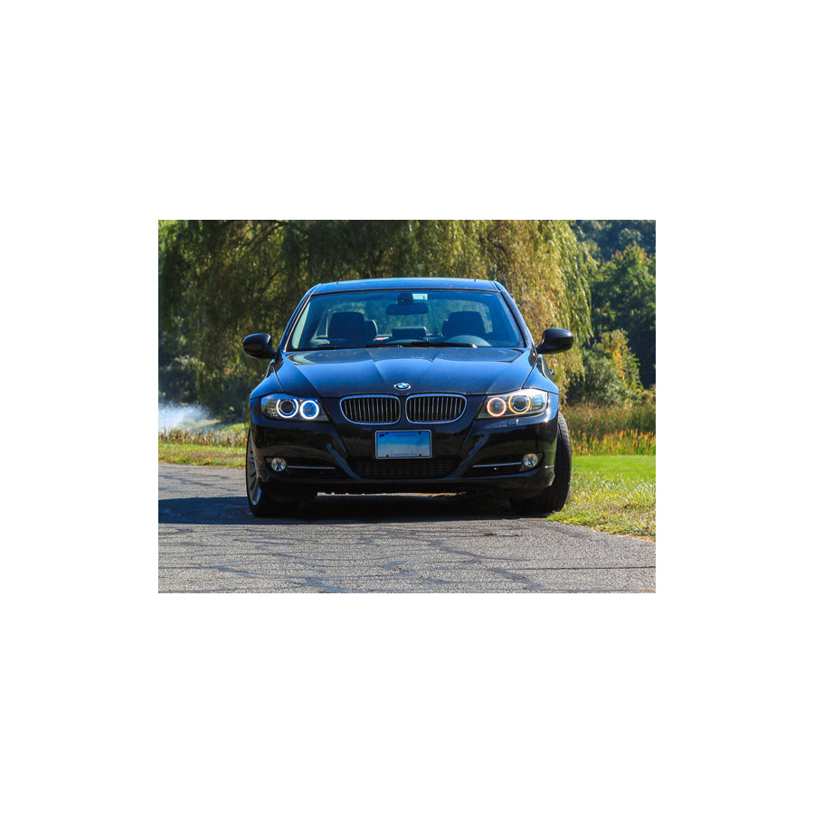 LUX BMW H8 V5 ADJUSTABLE WHITE ANGEL EYES