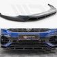 Maxton Design VW-TI-2F-R-FD1T+FD1RT Front Splitter V.1 VW Tiguan R / R-line MK2 Facelift (2020-) | Duco Car Parts UK Car Parts