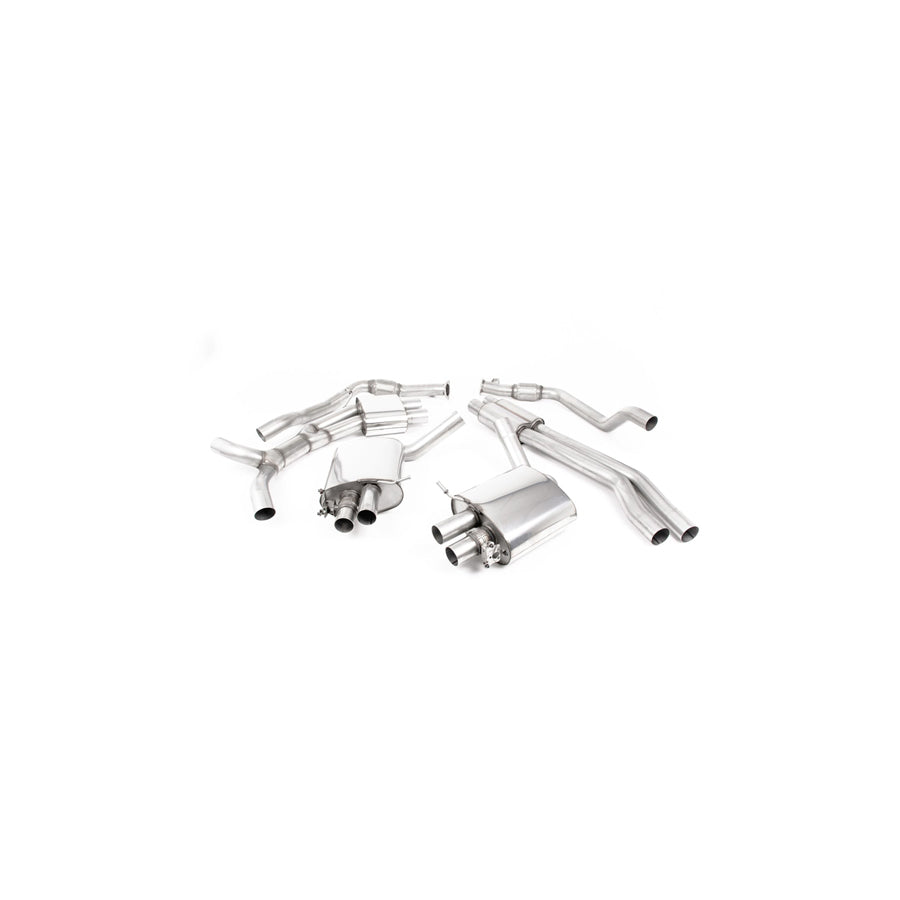 MillTek Audi B9 RS4 Road+ Cat-Back Exhaust