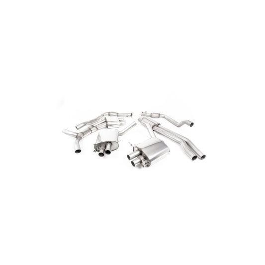 MillTek Audi B9 RS4 Road+ Cat-Back Exhaust