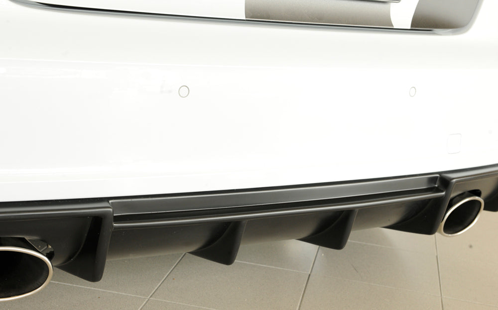 Rieger 00056806 Audi 8V Rear Diffuser for Sport Tailpipe Left & Right (A3 & S3) -  Matte Black