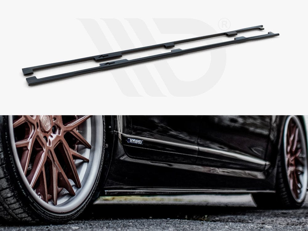 Maxton Design LE-LS-4F-L-SD1T Side Skirt Diffusers Lexus LS Long Wheelbase MK4 Facelift | Duco Car Parts UK Car Parts