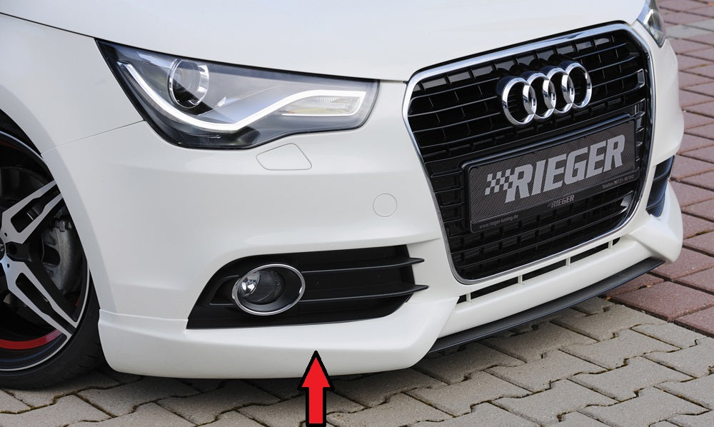 Rieger 00044100 Audi 8X A1 Front Splitter