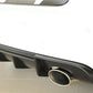 Rieger 00056806 Audi 8V Rear Diffuser for Sport Tailpipe Left & Right (A3 & S3) -  Matte Black
