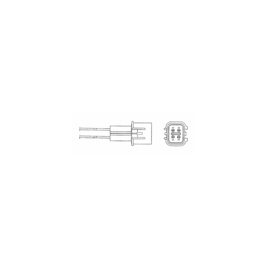 NTK Lambda Sensor / O2 Sensor (NGK 92287) - OZA831-EE12