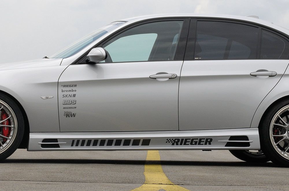 Rieger 00053405 BMW 3 Series E90 E91 Right Side Skirt