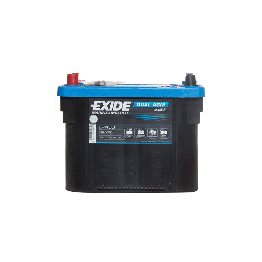 Exide AGM Battery (50Ah) - 2 Year Guarantee