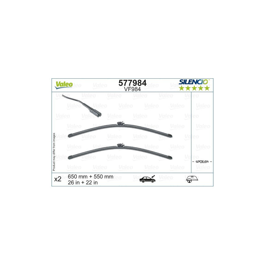 Valeo 577984 Wiper Blade | Duco Car Parts UK Car Parts