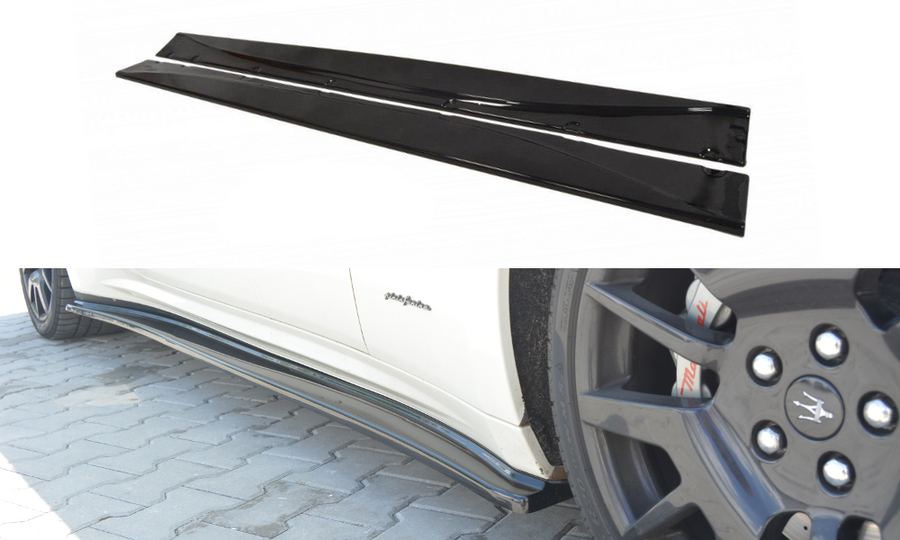 Maxton Design MS-GT-1-SD1T Side Skirts Diffusers Maserati Gran Turismo & S | Duco Car Parts UK Car Parts