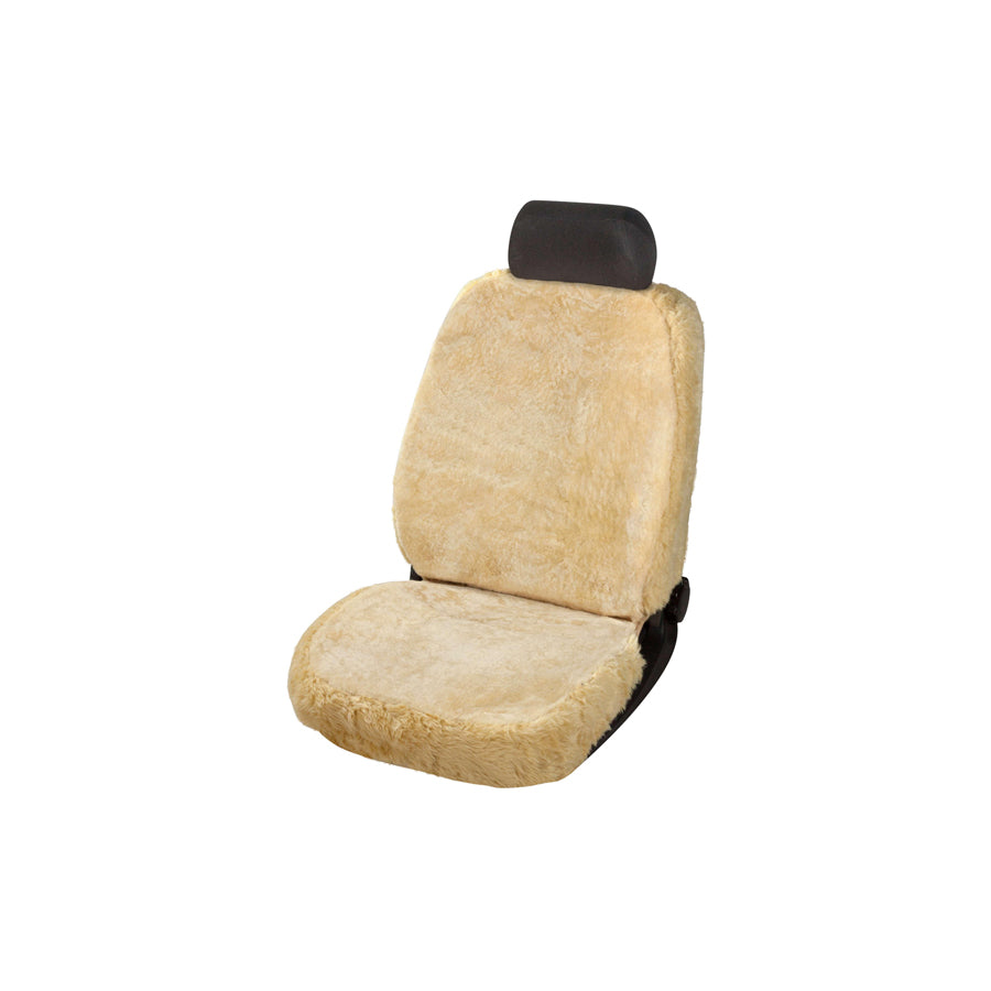 WALSER Trish 20037 Car seat cover Beige, Sheepskin, Front