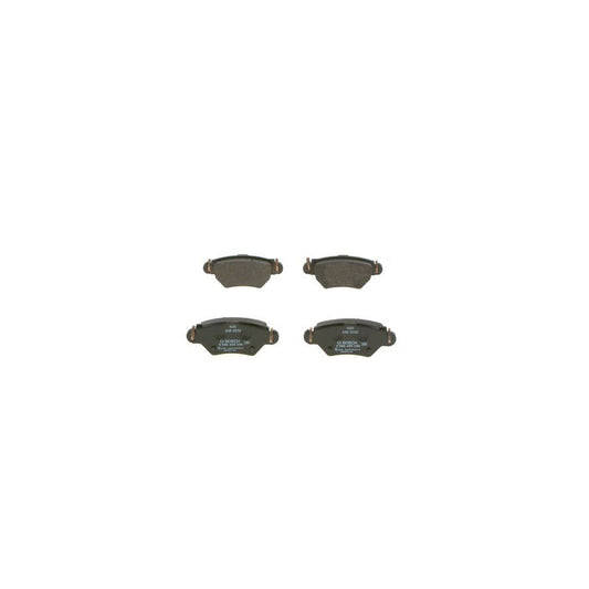 Bosch 0986495250 Brake Pad Set With Acoustic Wear Warning BP1549