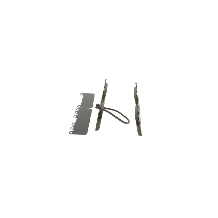 Bosch 0986494069 Brake Pad Set For Alfa Romeo 156 Sportwagon 932 With Integrated Wear Sensor With Anti Squeak Plate BP979