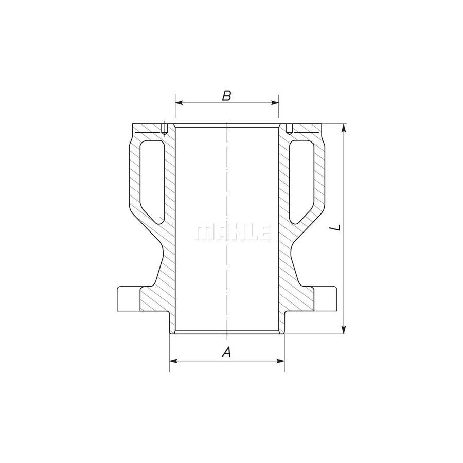 MAHLE ORIGINAL 004 WN 05 01 Cylinder Sleeve 90,0mm