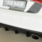 Rieger 00056806 Audi 8V Rear Diffuser for Sport Tailpipe Left & Right (A3 & S3) -  Matte Black