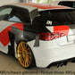 Rieger 00056805 Audi 8V A3 Rear Diffuser for Twin Tailpipe Left & Right -  Matte Black