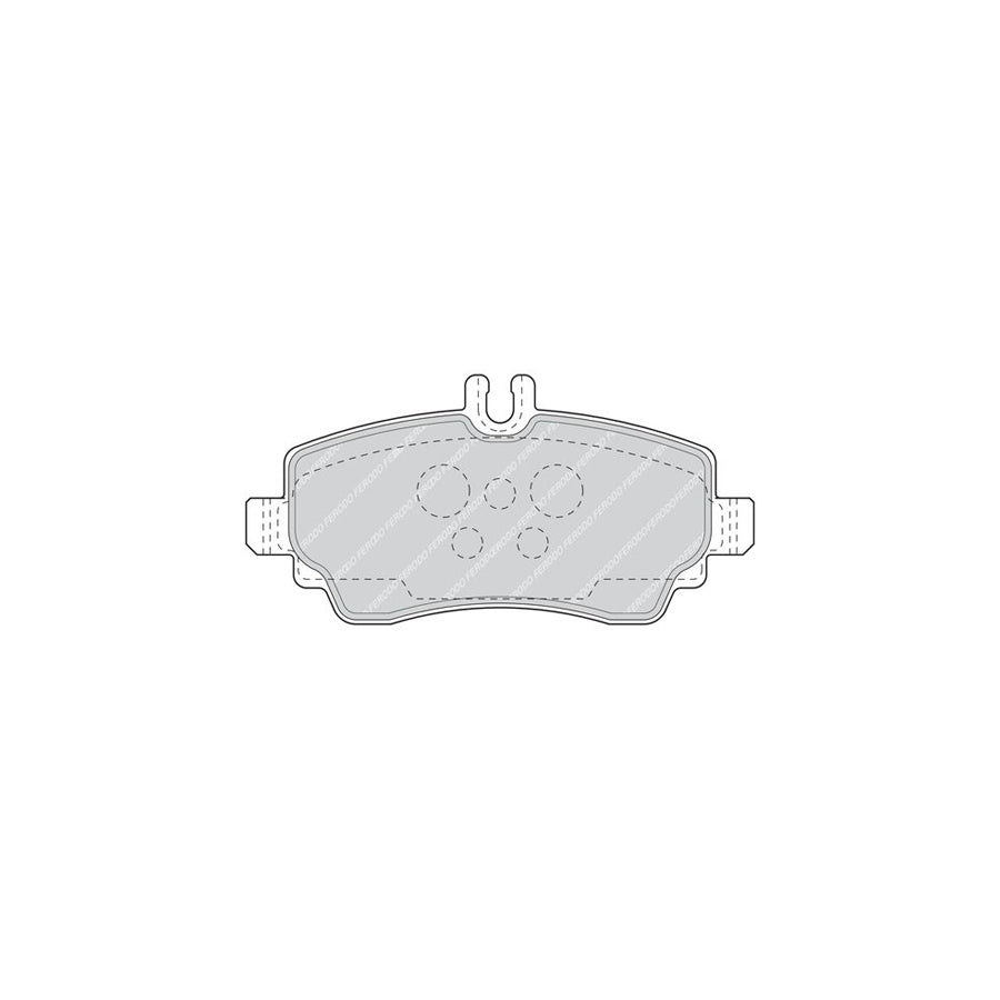 Ferodo Premier Fdb1356 Brake Pad Set Suitable For Mercedes Benz Vaneo W414 Incl Wear Warning Contact With Brake Caliper Screws With Accessories