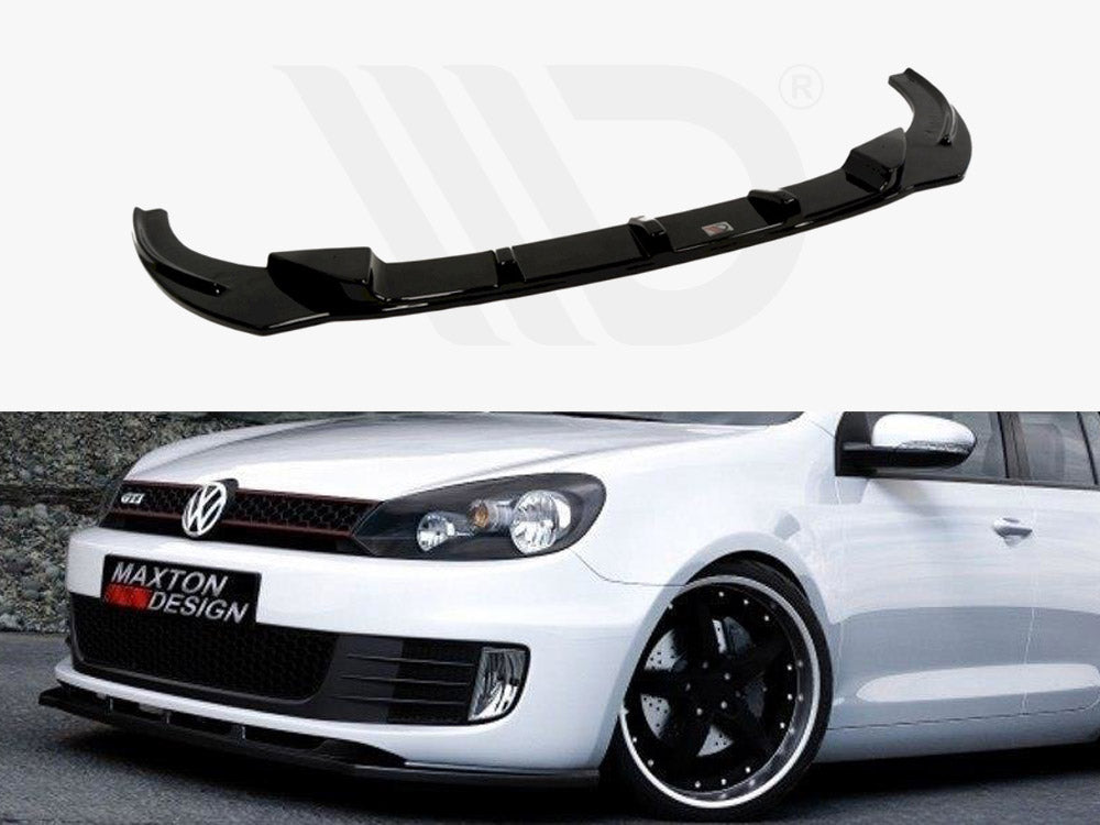 Maxton Design VW-GO-6-GTI-FD1T Front Splitter VW Golf Vi GTI | Duco Car Parts UK Car Parts