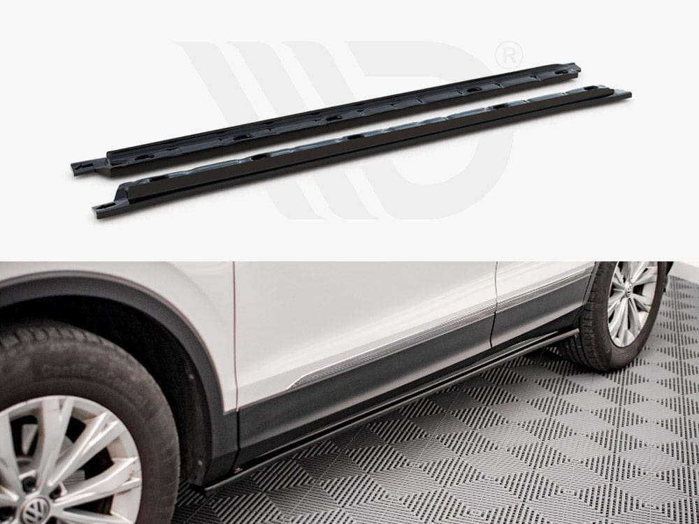 Maxton Design VW-TI-2-SD1T Side Skirts Diffusers VW Tiguan MK2 (2015-2020) | Duco Car Parts UK Car Parts