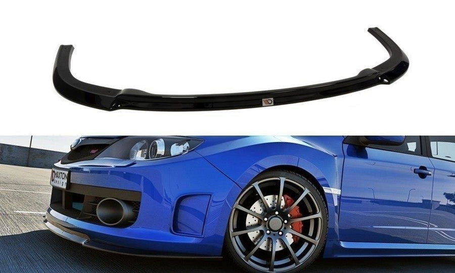 Maxton Design SU-IM-3-WRX-STI-FD1T Front Splitter V.1 Subaru Impreza WRX STI MK3 | Duco Car Parts UK Car Parts