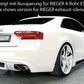 Rieger 00055410 Audi B8 B81 A5 Rear Diffuser for Original Tailpipe Left -  Matte Black