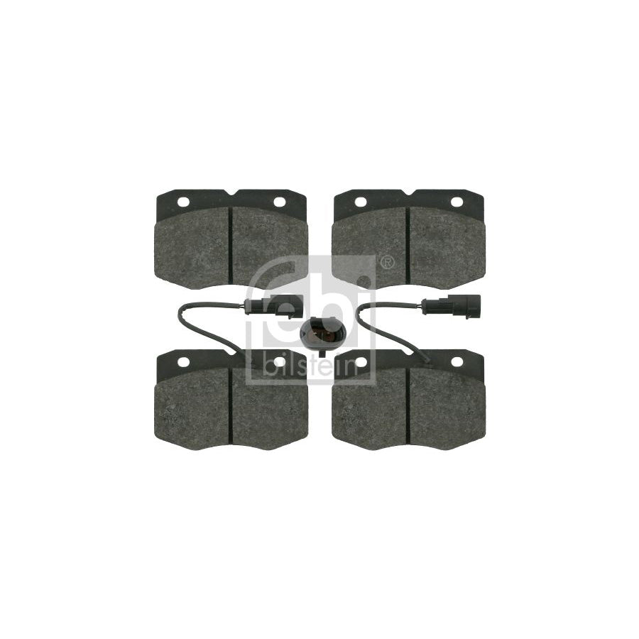 Febi Bilstein 16347 Brake Pad Set For Iveco Daily Front Axle Incl Wear Warning Contact