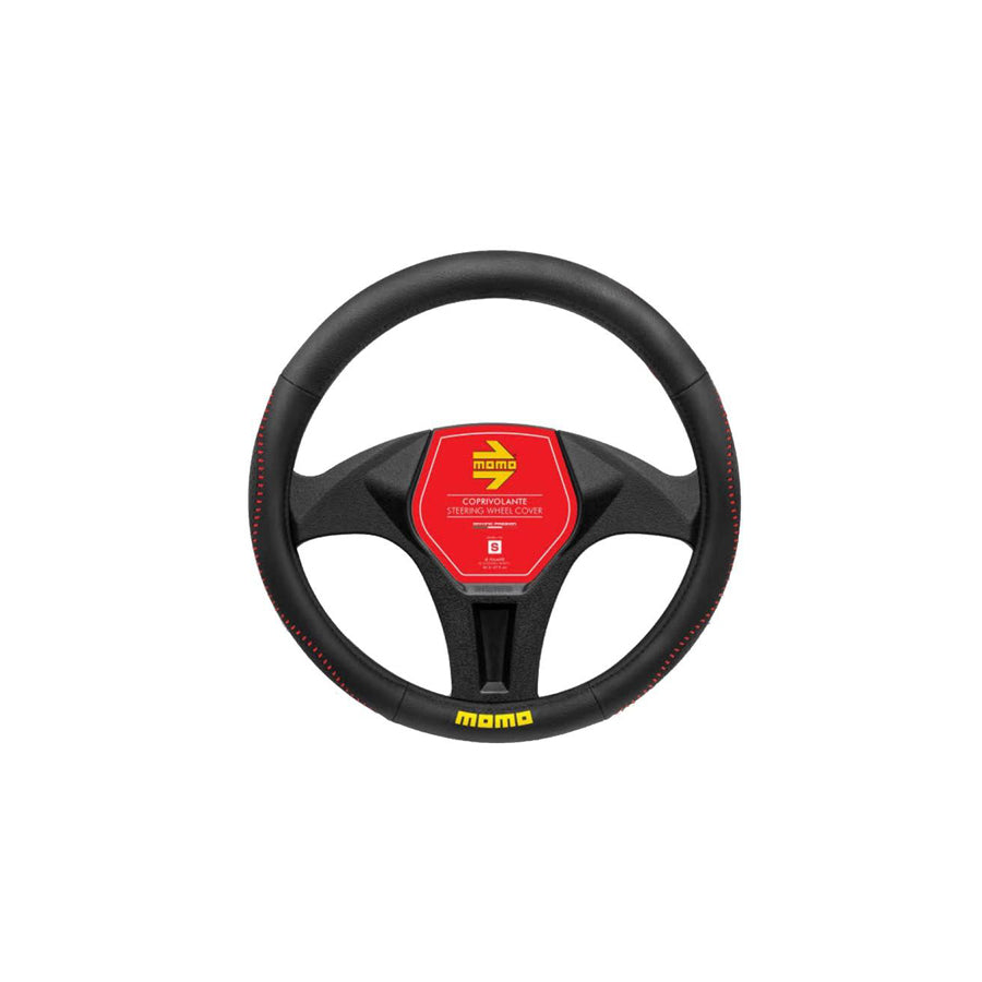 Momo STREET SWC018BR Steering wheel cover Black/Red, ?: 38-39cm, PVC